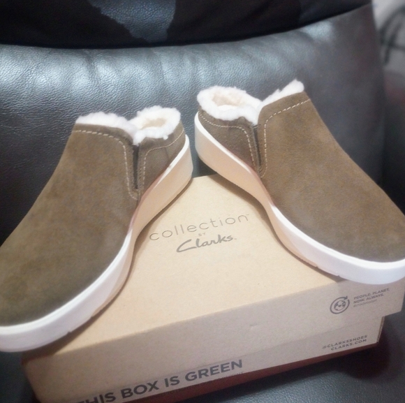 Woman, Green/Brown Layton Gem size, 7 slippers - Picture 2 of 5